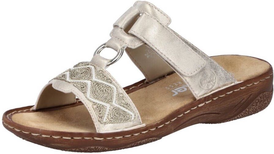 Rieker Slippers Zomerschoen strandschoen slippers vakantieschoen met klittenbandsluiting - Foto 6