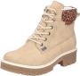 Rieker Veterboots beige Synthetisch - Thumbnail 2