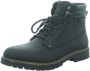 Rieker Gevoerde Winterlaarzen met Spikes voor Heren Black Heren - Thumbnail 12
