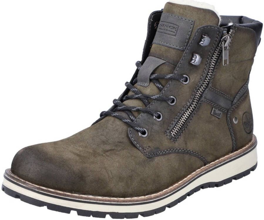 Rieker Winterlaarzen met comfortabele tex-uitrusting vrijetijdsschoen veterschoen