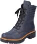 Rieker Veterboot 72600-14 Blauw Warm Gevoerd - Thumbnail 4