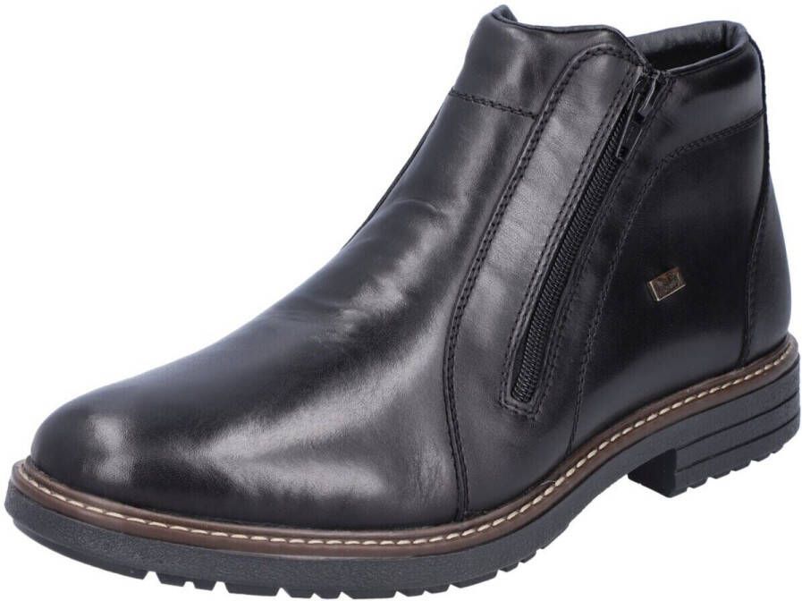 Rieker Booties 33160-00 Mannen Zwart Laarsjes Laarzen