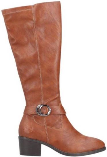 Rieker Laarzen Laars met lange schacht ritssluiting in smalle vorm