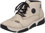Rieker Hoge veterschoenen met sierstiksel - Thumbnail 1