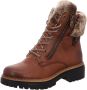 Panama Jack FRANCESCA IGLOO B5 Bruine stoere Chelsea boot met lamswol - Thumbnail 26