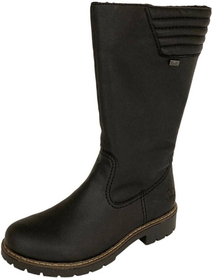 Rieker Winterlaarzen winterboots blokhak waterafstotende tex-membraan - Foto 4