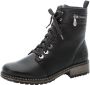 Rieker Waterdichte sneakers met ritssluiting en uitneembaar voetbed Black Dames - Thumbnail 5