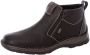 Rieker Booties 05398-00 Mannen Zwart Laarsjes Laarzen - Thumbnail 2