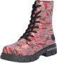 Rieker Veterschoenen enkellaars hakken met extra binnenrits - Thumbnail 1