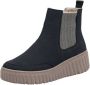 Rieker Chelsea-boots instaplaarzen wedge enkellaars met trekband - Thumbnail 1
