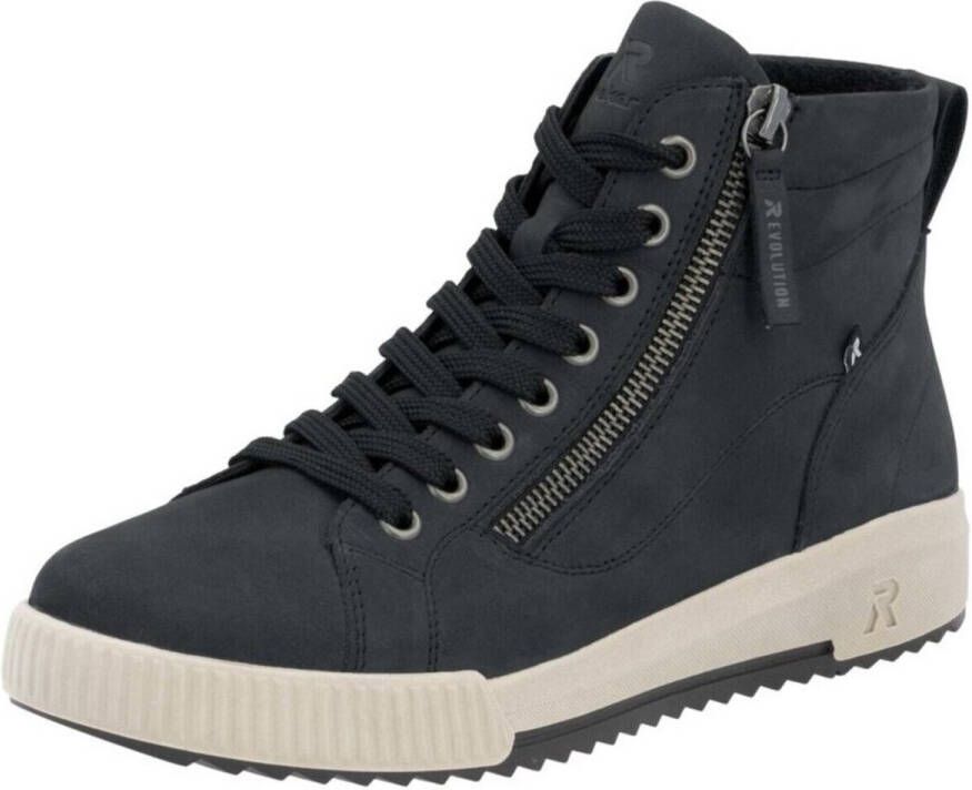 RRieker R-Rieker Hoge veterschoenen ankle boot high top sneaker leisure boots with zipper - Foto 2