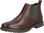 Rieker Chelsea-boots instappers business-enkellaars met stretch - Thumbnail 5
