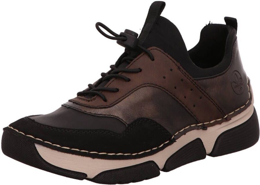 Rieker Slip-on sneakers instappers vrijetijdsschoen lage schoen met snelle sluiting