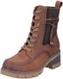 Rieker Winterlaarsjes lace-up boots ankle boots block heel with zipper - Thumbnail 2
