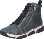 Rieker Sneakers vrijetijdsschoen lage schoen veterschoen met contraststiksels - Thumbnail 8