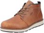 Rieker Winterlaarzen veterschoenen casual enkellaars met binnenrits warme voering - Thumbnail 1