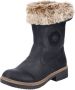Rieker Winterlaarsjes winterlaarzen warme voering hakken met binnenrits - Thumbnail 4