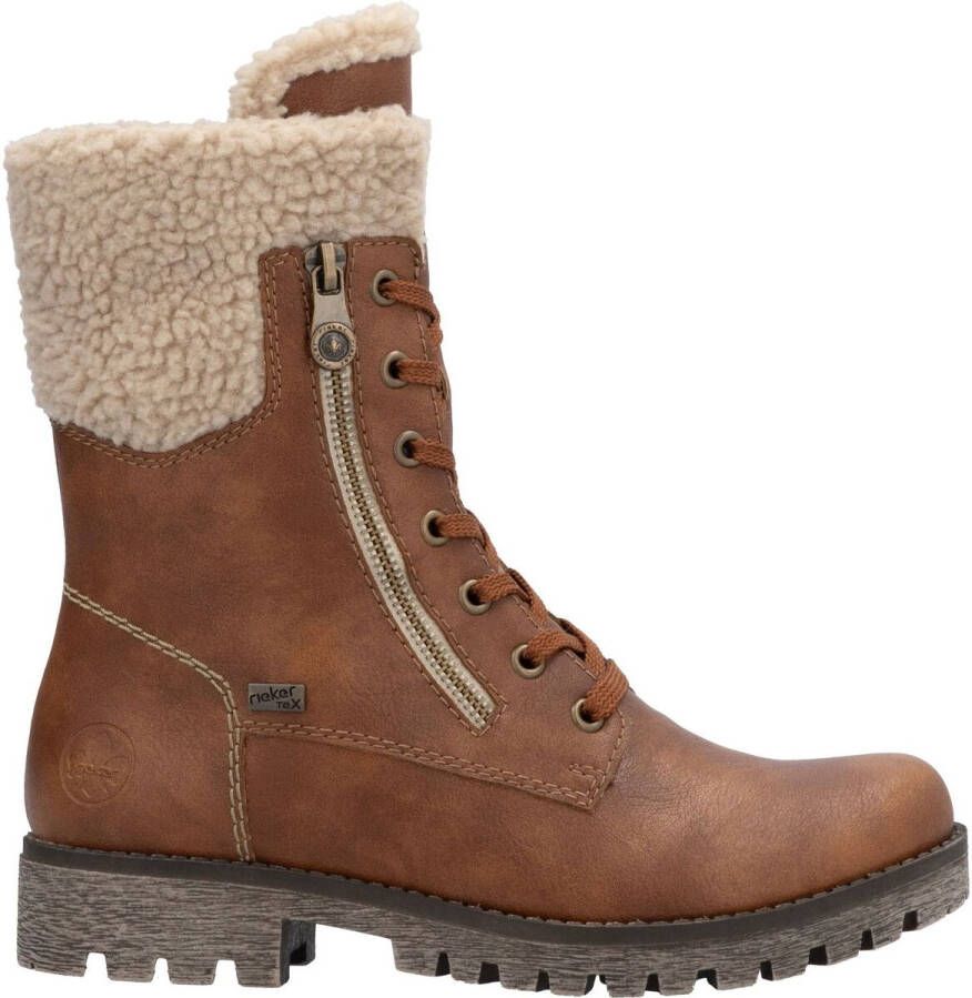 Rieker Winterlaarsjes veterschoenen blokhak 150 jaar jubileumartikel - Foto 3