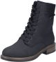 Rieker Winterlaarsjes veterschoenen blokhak met warme voering - Thumbnail 2