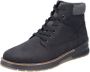 Rieker Veterboots zwart Synthetisch - Thumbnail 4