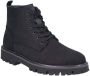 Rieker Veterboots zwart Nubuck - Thumbnail 3