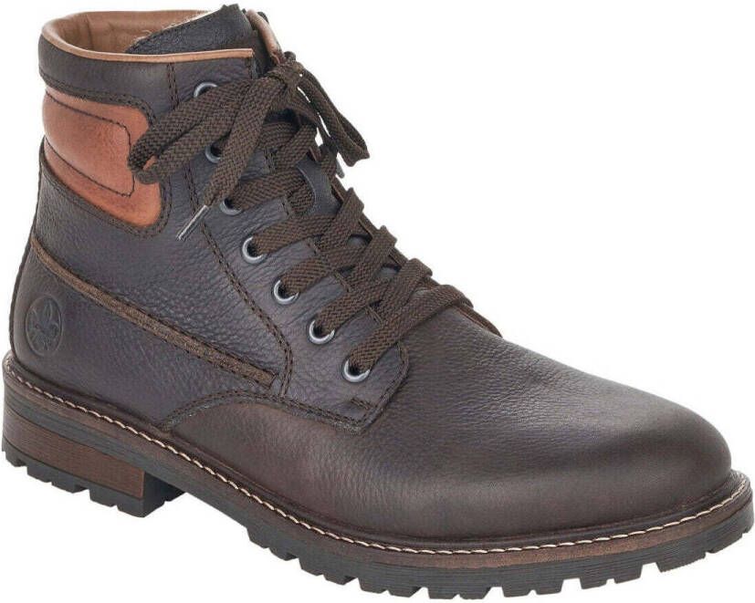 Rieker Bruine Casual Gesloten Herenlaarzen Brown Heren - Foto 2