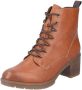 Rieker Veterlaarsjes veterschoenen blokhak met binnenrits - Thumbnail 2