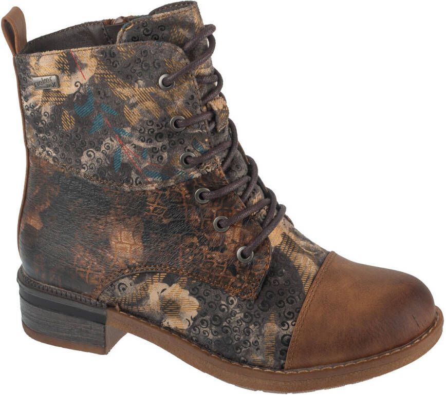 Rieker Enkellaarzen Botki Damskie Ocieplane