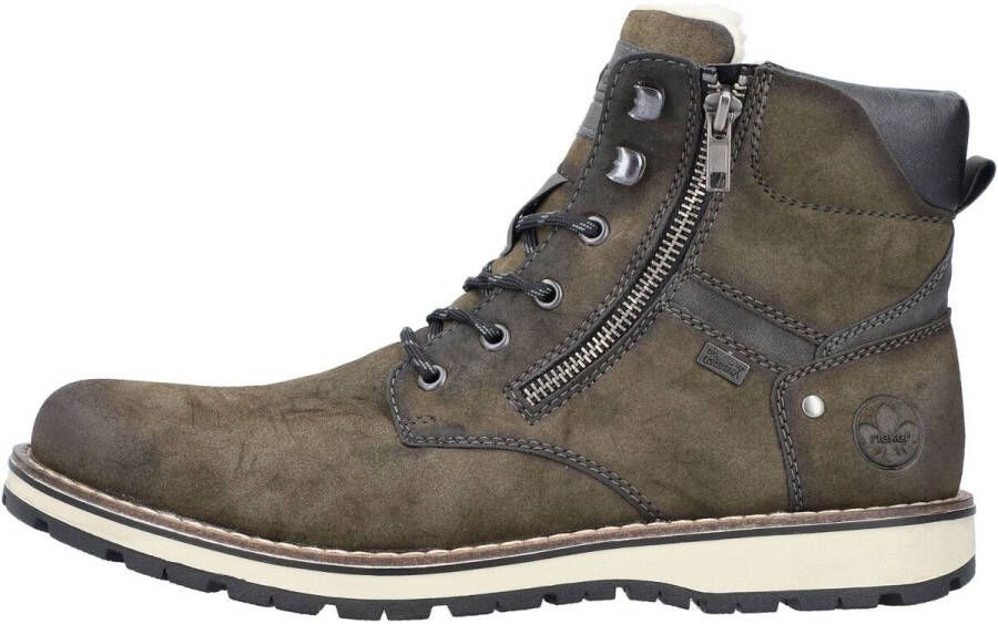 Rieker Winterlaarzen met comfortabele tex-uitrusting vrijetijdsschoen veterschoen