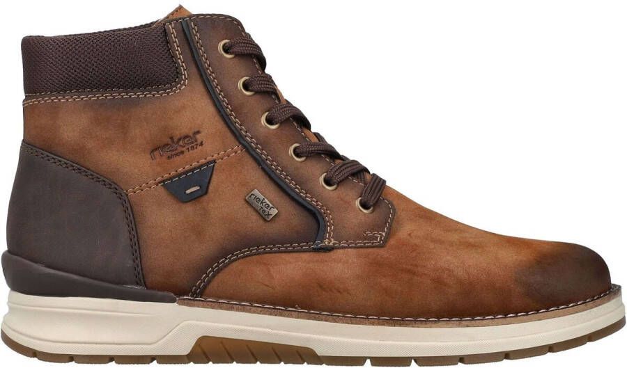 Rieker Winterlaarzen veterschoenen winterenkellaars memocup-uitrusting used-look