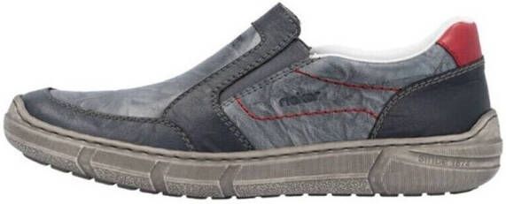 Rieker Instappers slip-on sneaker lage schoen vrijetijdsschoen met schachtpolstering - Foto 2