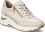 Rieker Beige Sneaker met Gewatteerde Enkelsteun Beige Dames - Thumbnail 3