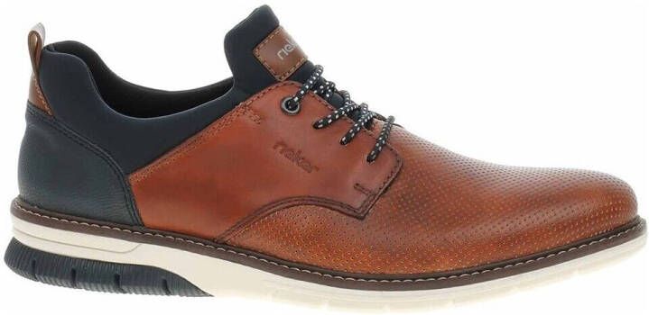 Rieker Slip-on sneakers Business schoen slipper feestdagsschoen met elastische veters