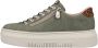 Rieker Plateausneakers met leoprint inzet bij de hak - Thumbnail 10