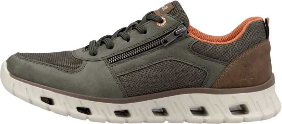 OTTO RIEKER Sport Sneakers veterschoenen vrijetijdsschoen lage schoen met ritssluiting