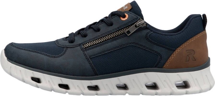 OTTO RIEKER Sport Sneakers veterschoenen vrijetijdsschoen lage schoen met ritssluiting