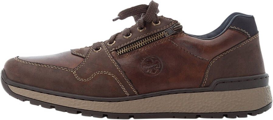 Rieker Comfort Veterschoen Heren Bruin