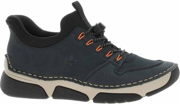 Rieker Slip-on sneakers Ready2GO Vrijetijdssneaker lage schoen instapschoen met snel sluiting