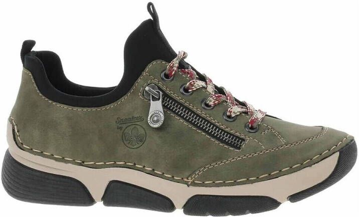 Rieker Slip-on sneakers Instapper halfhoge schoen vrijetijdsschoen met zachte binnenzool - Foto 6