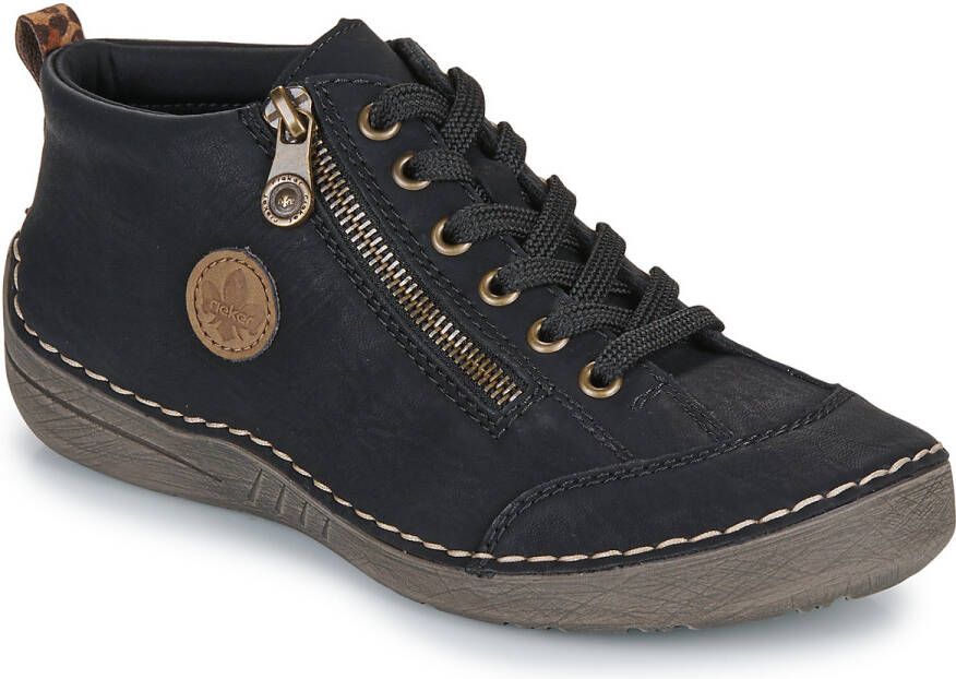 Rieker Veterschoenen Sneakers veterschoenen outdoorschoenen met ritssluiting