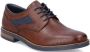 Rieker Klassieke Bruine Formele Zakelijke Schoenen - Thumbnail 3