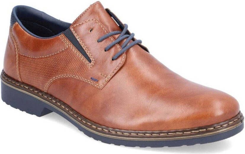 Rieker Veterschoenen met stretch-inzet vrijetijdsschoen lage schoen veterschoen