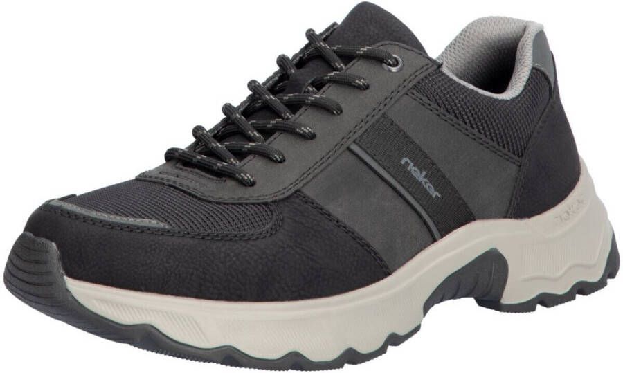 Rieker Sneakers in sportieve look vrijetijdsschoen lage schoen veterschoen