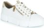 Rieker Plateausneakers met goudkleurige details vrijetijdsschoen lage schoen veterschoen - Thumbnail 4