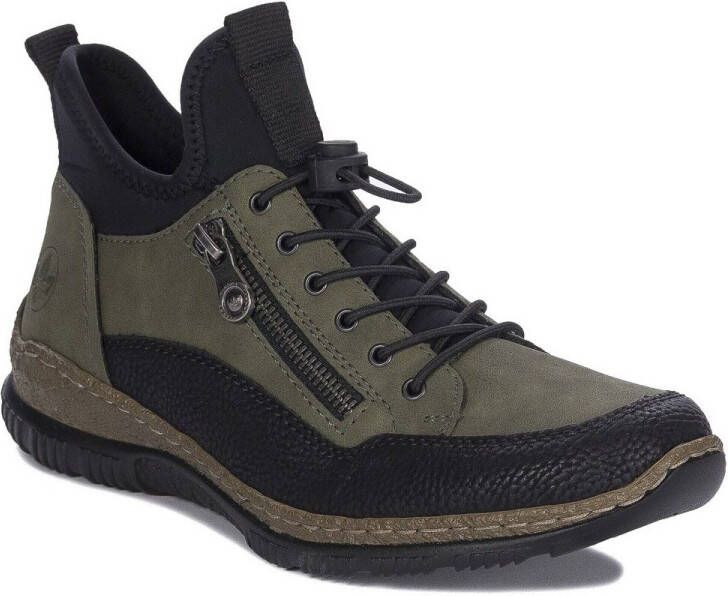 Rieker Slip-on sneakers instapschoen vrijetijdsschoen met snel sluiting - Foto 3