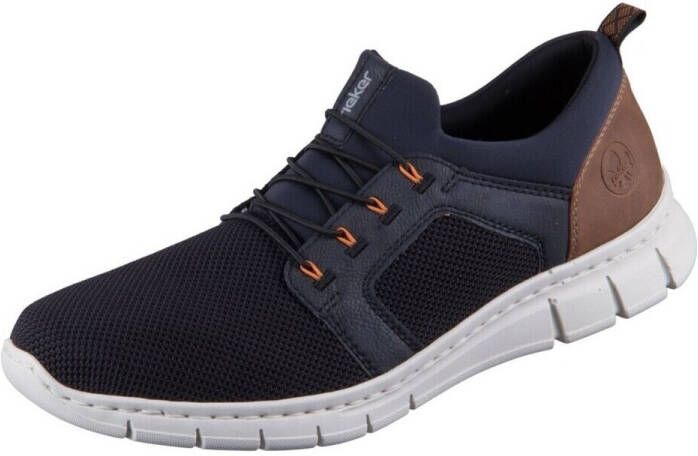 Rieker Slip-on sneakers Instapper halfhoge schoen vrijetijdsschoen met elastiek om in te stappen - Foto 9