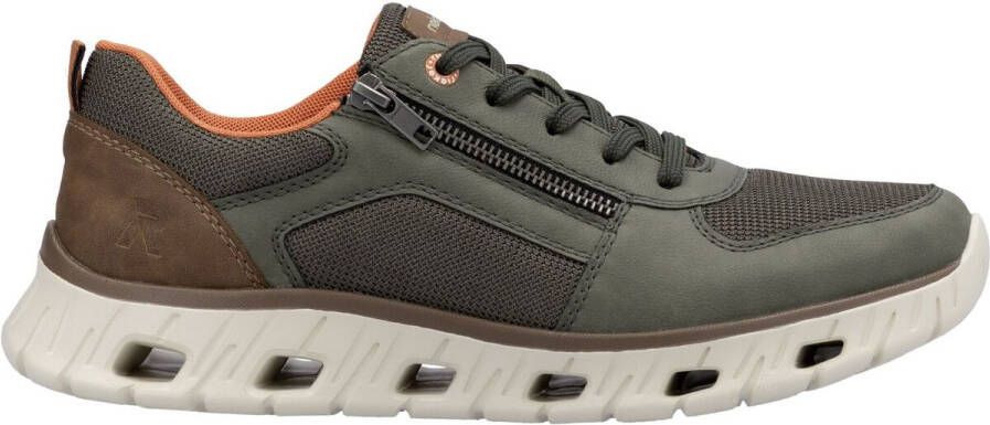 OTTO RIEKER Sport Sneakers veterschoenen vrijetijdsschoen lage schoen met ritssluiting