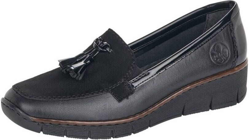 Rieker 53771-00 Mocassin zwart - Foto 3