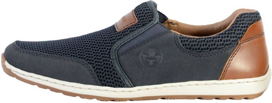 Rieker Instappers Zomerschoen instapschoen vrijetijdsschoen met contrasterende afwerkingen - Foto 4