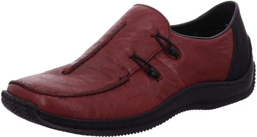 Rieker Instappers Vrijetijdsschoen comfortschoen met gestructureerd bovenmateriaal - Foto 2